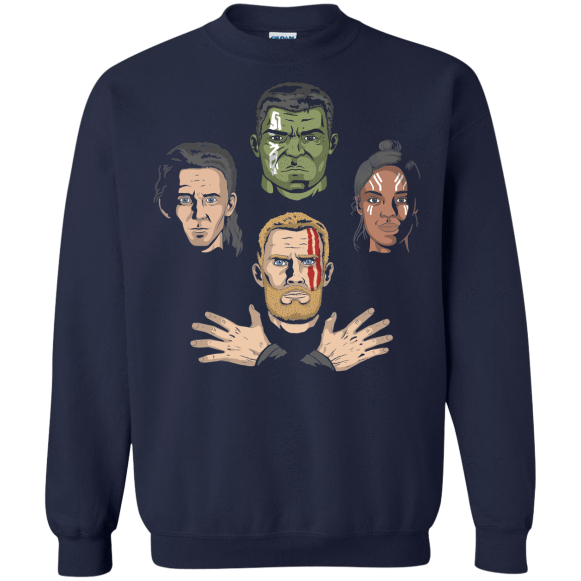 Sweatshirts Navy / S Revengers Rhapsody Crewneck Sweatshirt