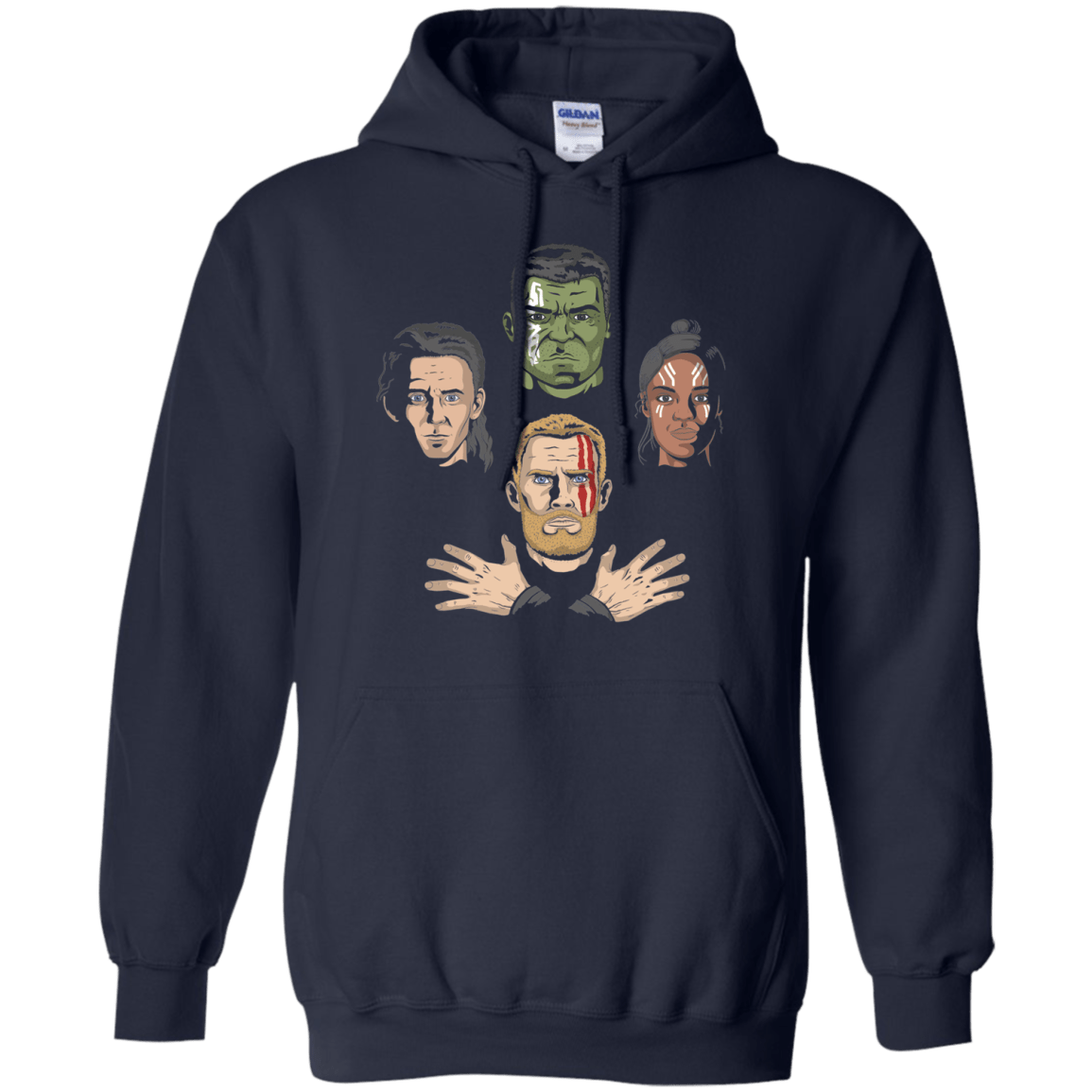 Sweatshirts Navy / S Revengers Rhapsody Pullover Hoodie