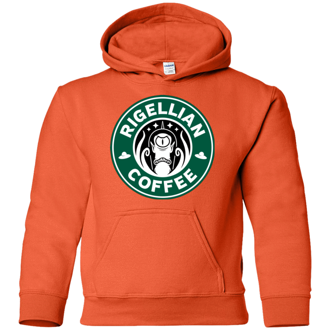 Sweatshirts Orange / YS Rigellian Coffee Youth Hoodie