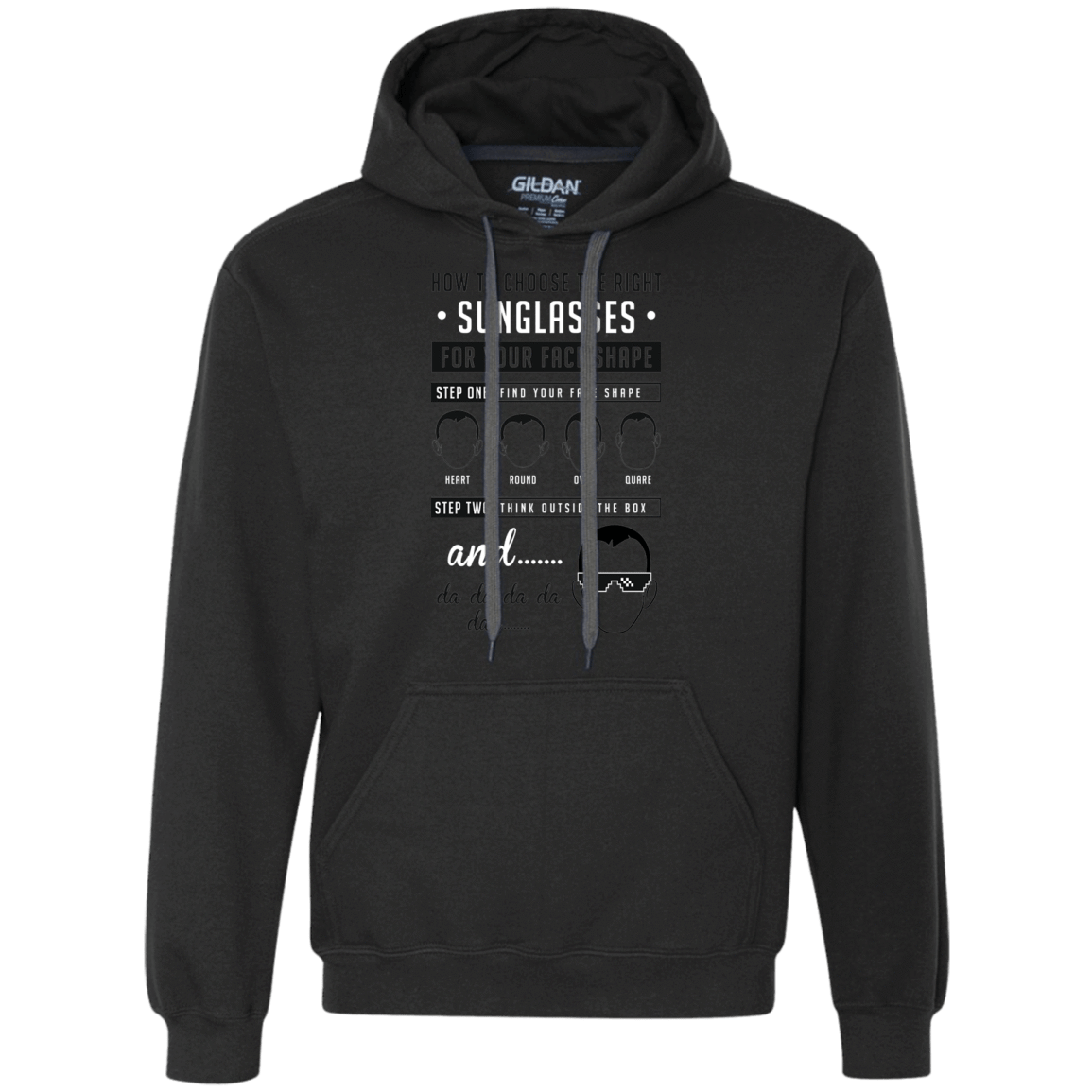 Sweatshirts Black / S Right Choice Premium Fleece Hoodie
