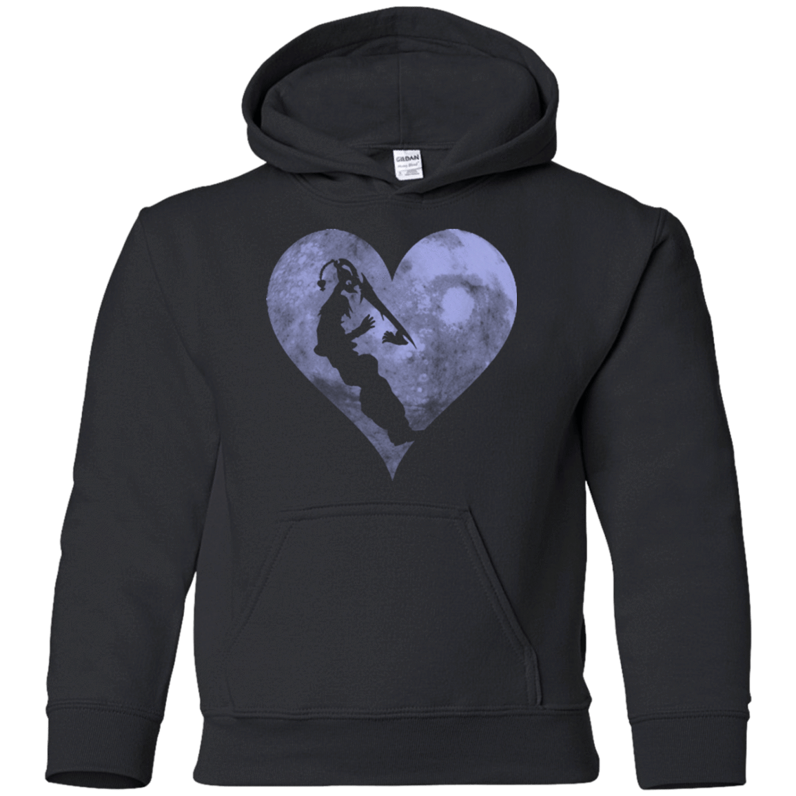 Sweatshirts Black / YS RIKUS HEART Youth Hoodie