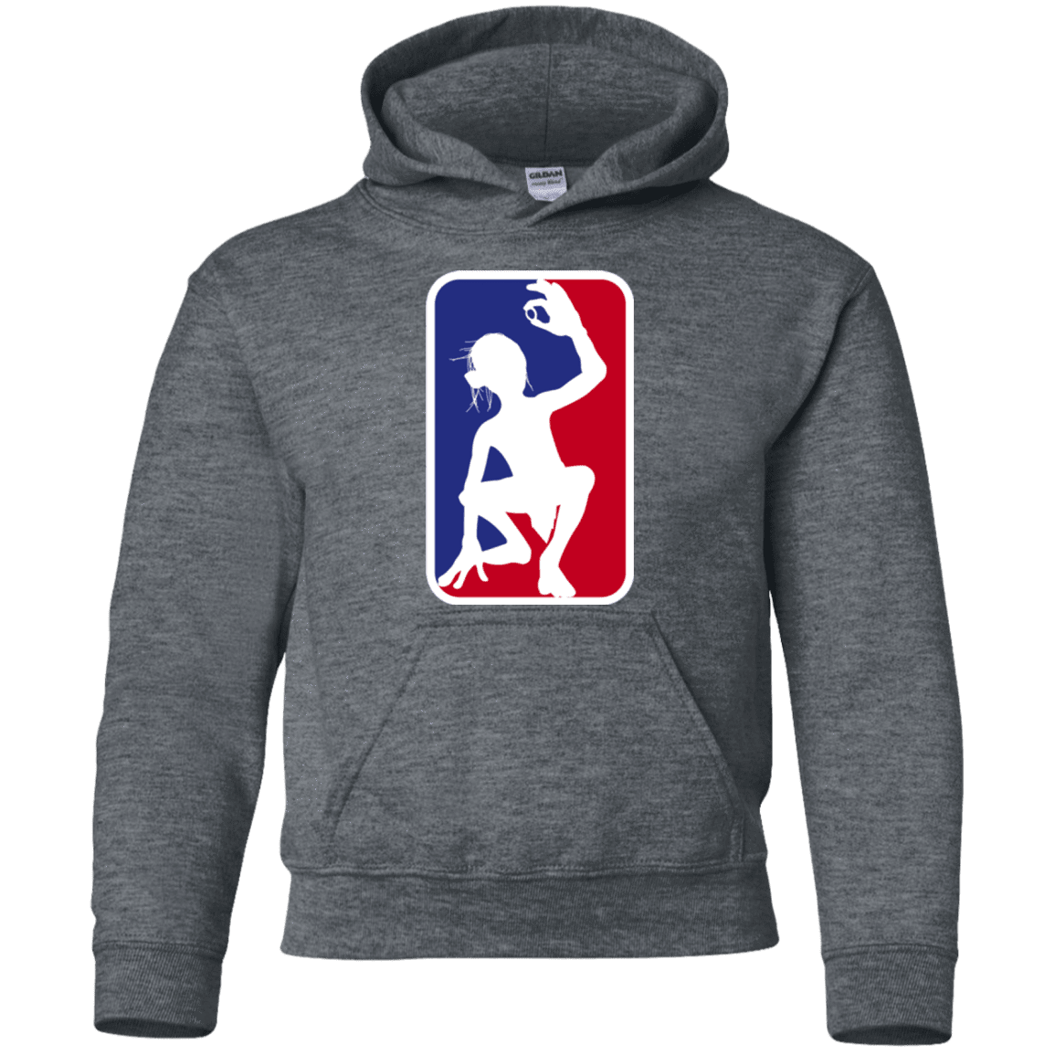 Sweatshirts Dark Heather / YS Ring Finders League Youth Hoodie