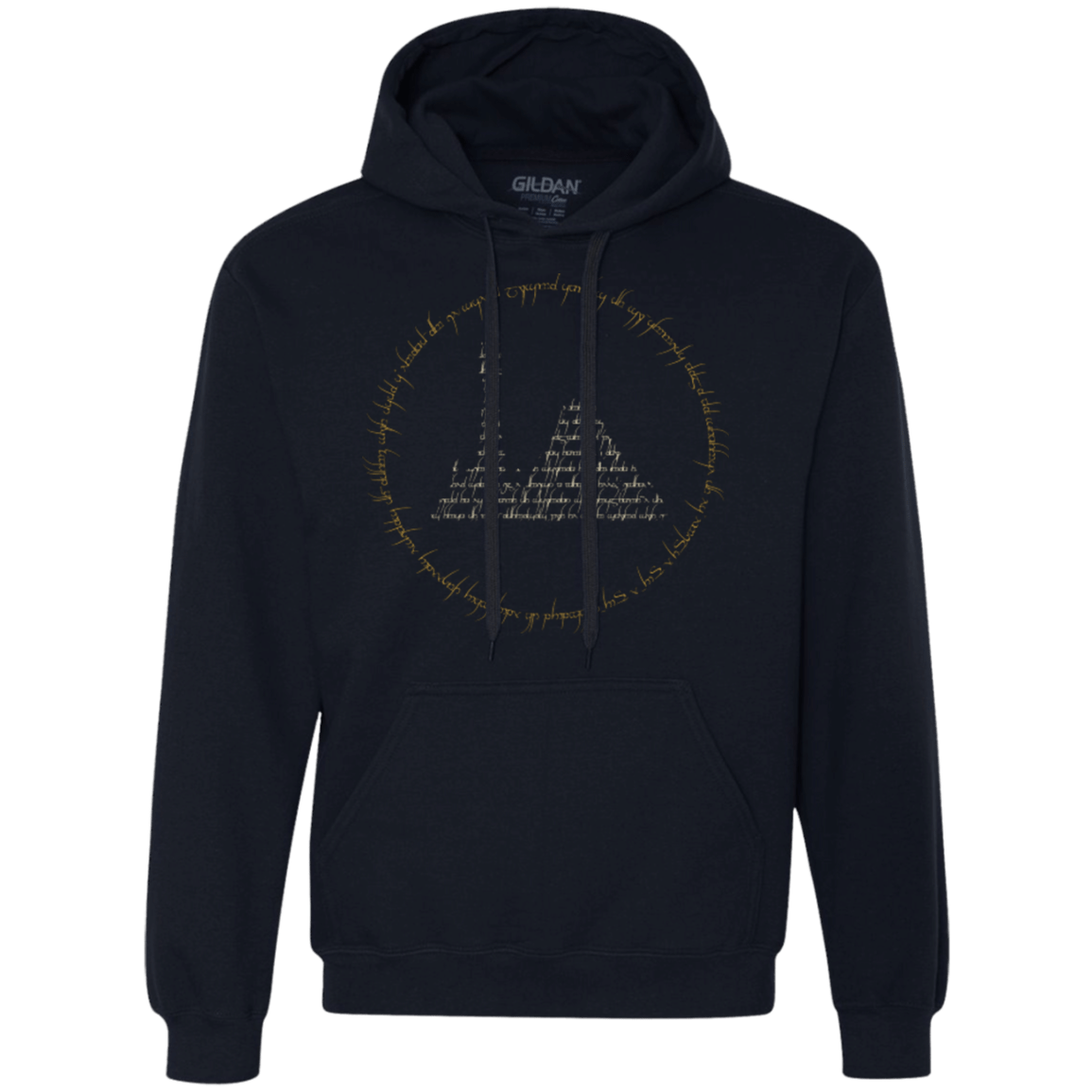 Sweatshirts Navy / Small Ring Premium Fleece Hoodie