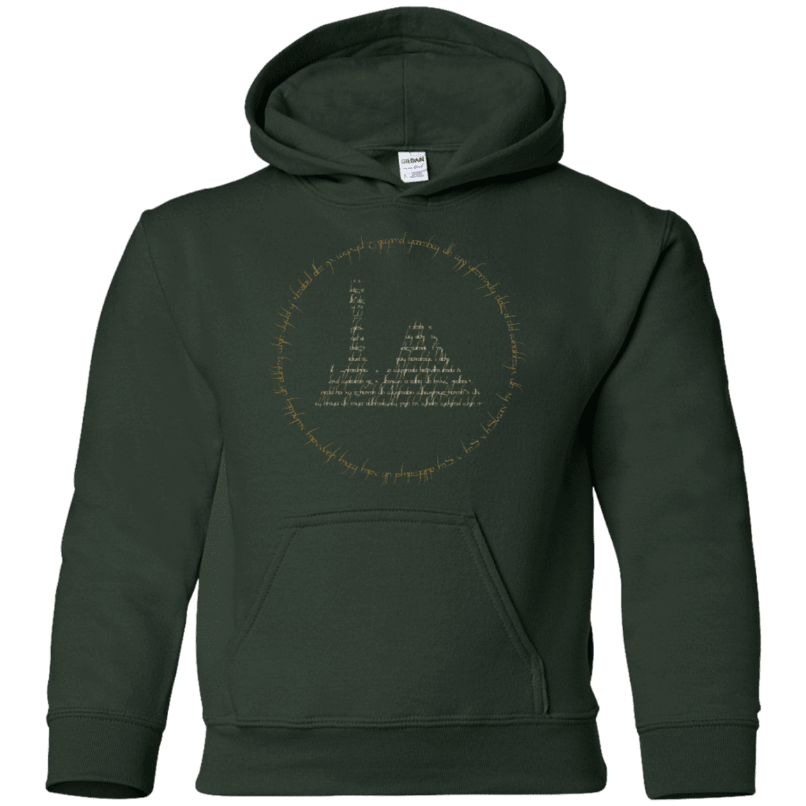 Sweatshirts Forest Green / YS Ring Youth Hoodie