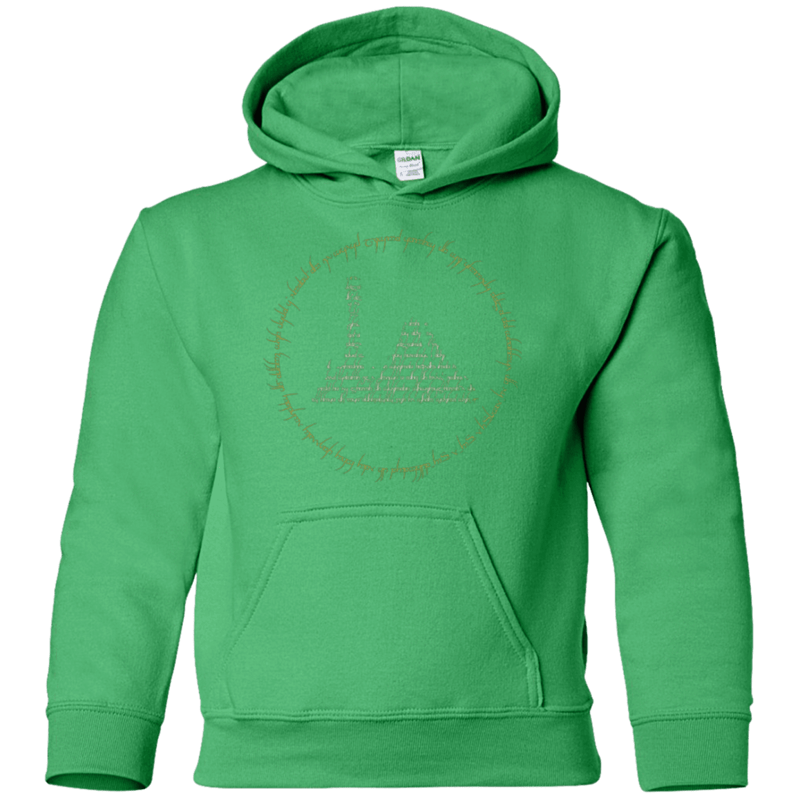 Sweatshirts Irish Green / YS Ring Youth Hoodie