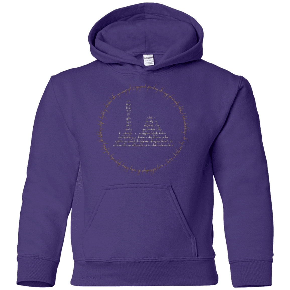 Sweatshirts Purple / YS Ring Youth Hoodie