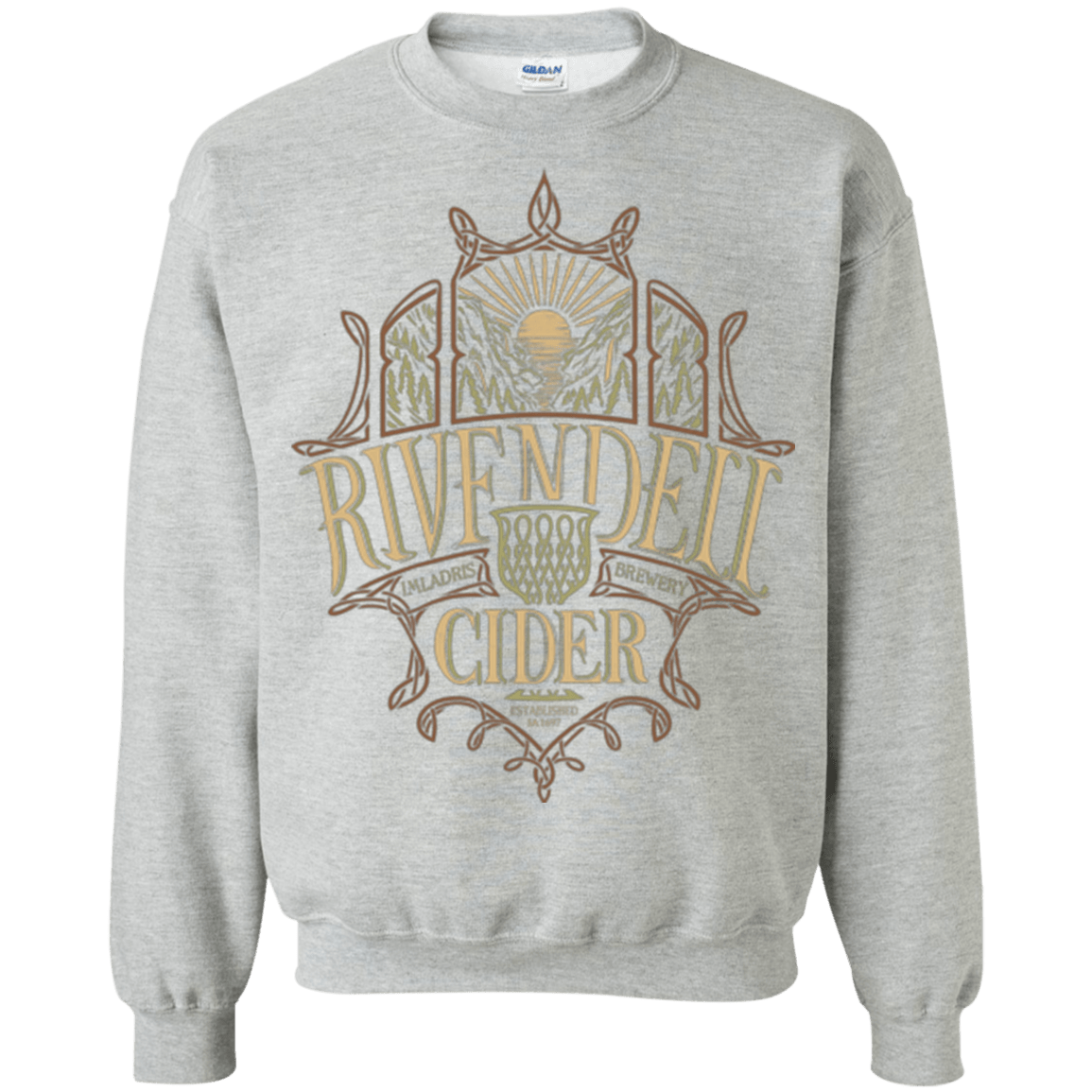 Sweatshirts Sport Grey / Small Rivendell Cider Crewneck Sweatshirt