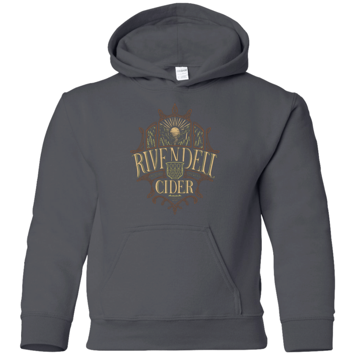 Sweatshirts Charcoal / YS Rivendell Cider Youth Hoodie