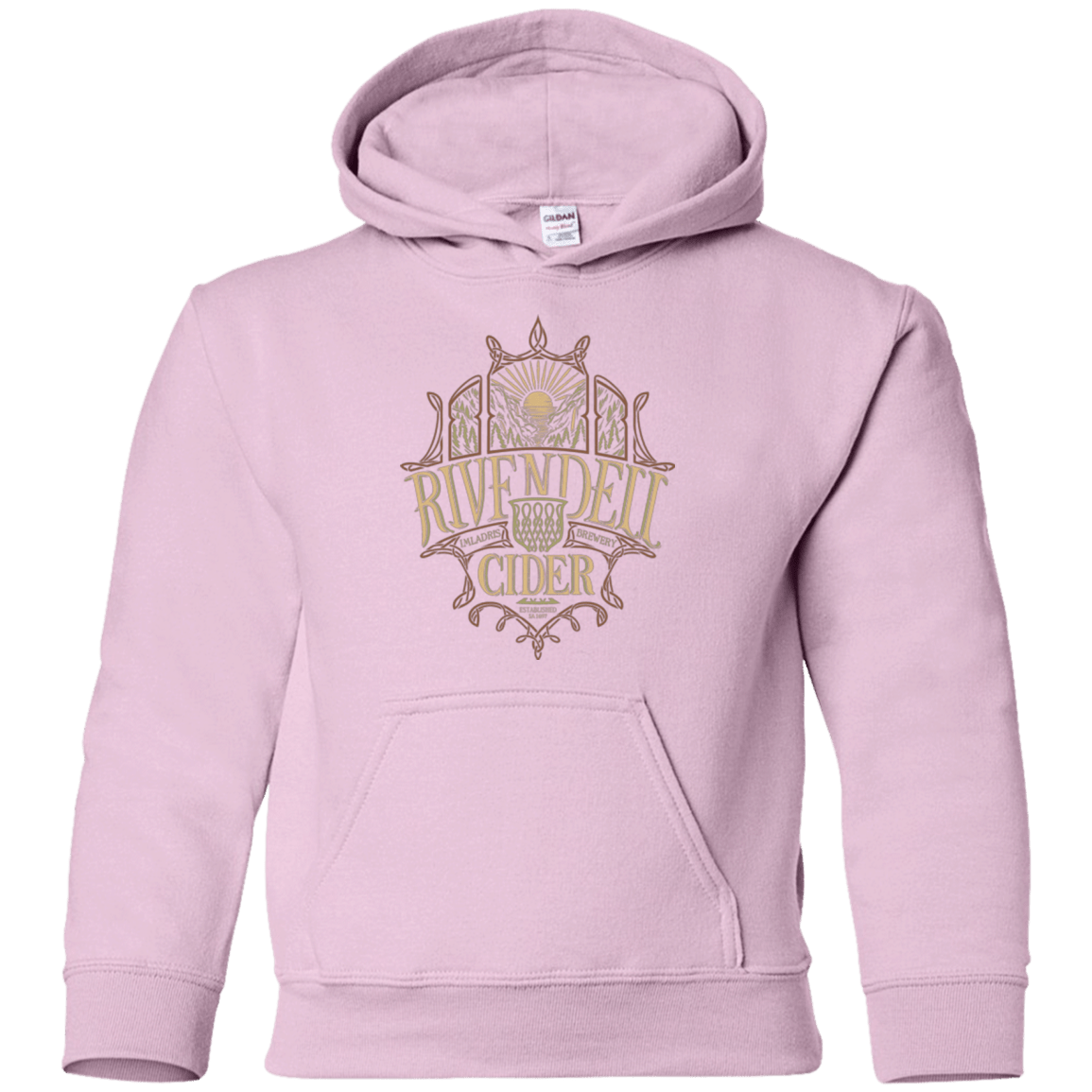 Sweatshirts Light Pink / YS Rivendell Cider Youth Hoodie