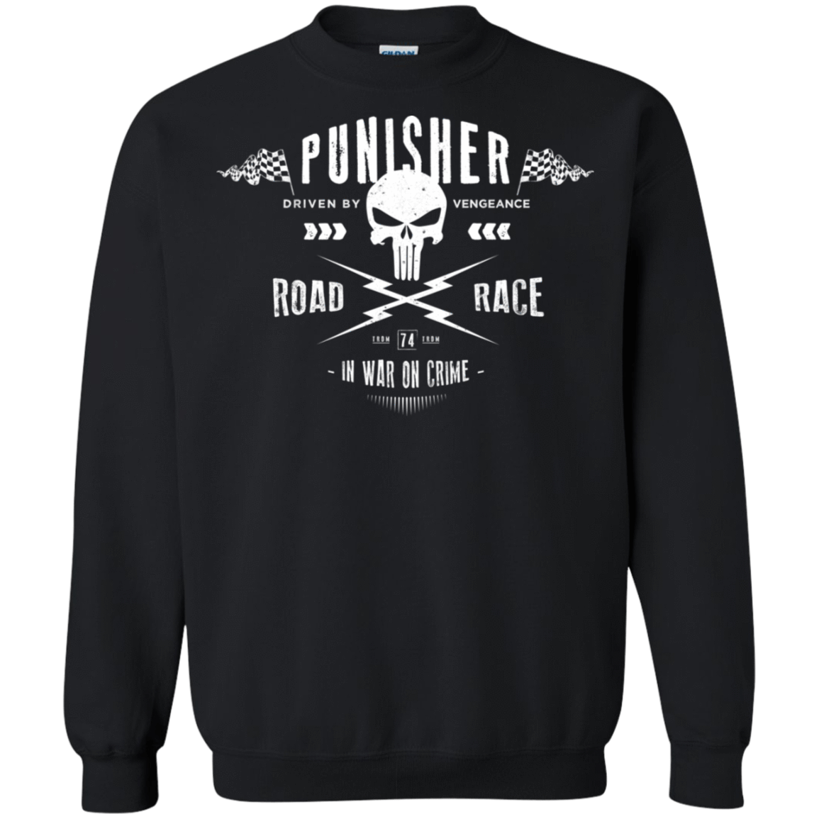Sweatshirts Black / S Road Race Crewneck Sweatshirt