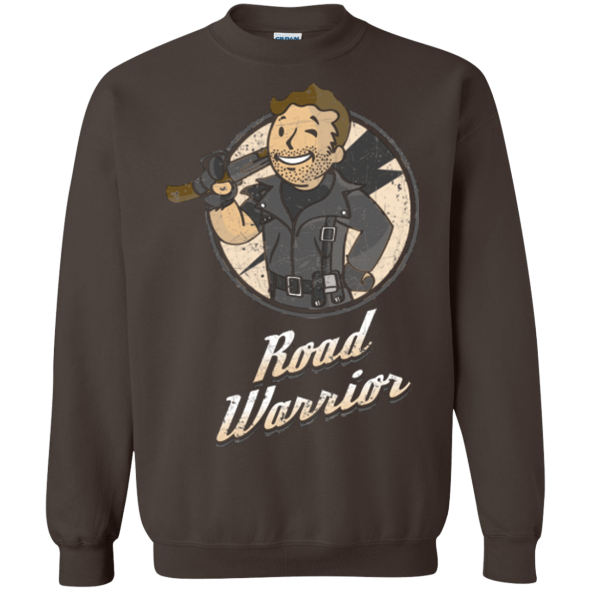 Sweatshirts Dark Chocolate / Small Road Warrior Crewneck Sweatshirt