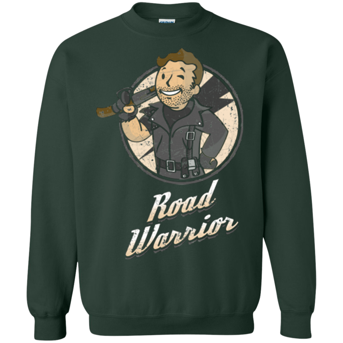 Sweatshirts Forest Green / Small Road Warrior Crewneck Sweatshirt
