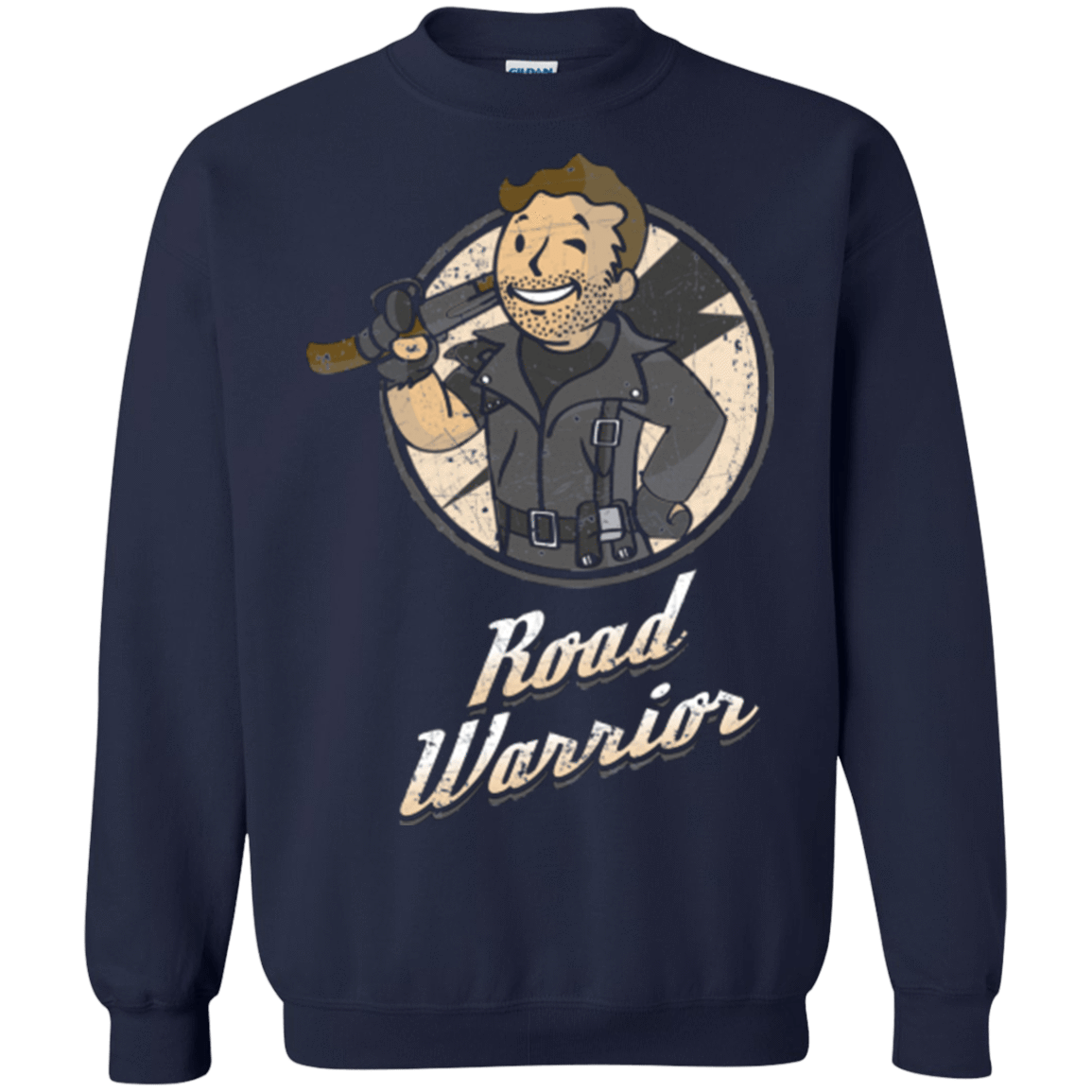 Sweatshirts Navy / Small Road Warrior Crewneck Sweatshirt