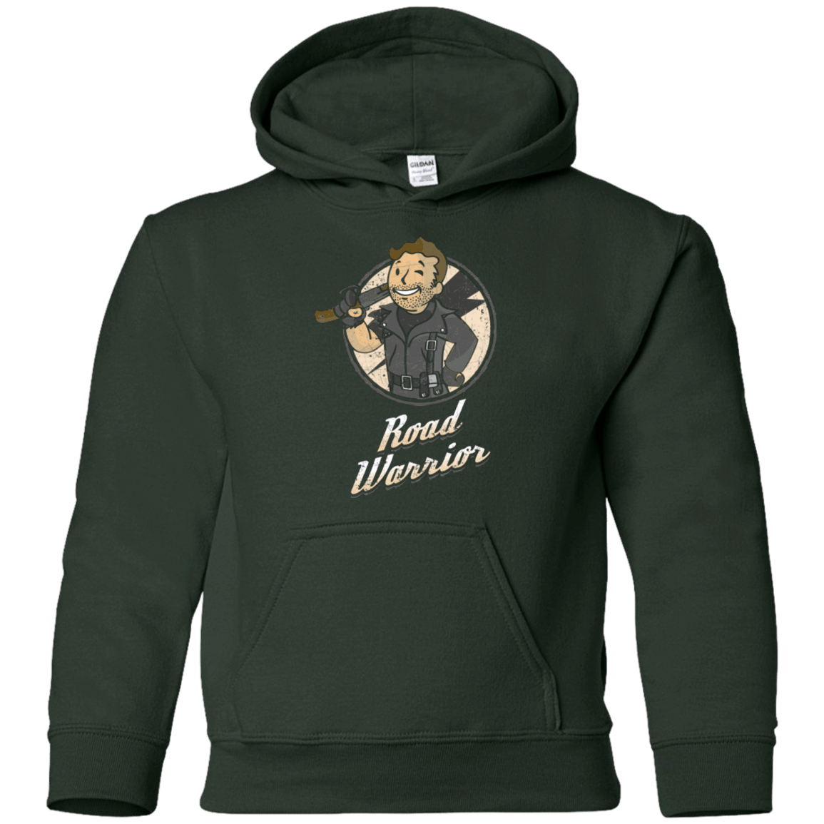 Sweatshirts Forest Green / YS Road Warrior Youth Hoodie