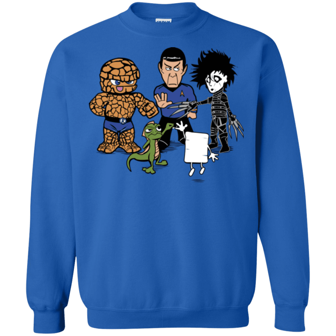 Sweatshirts Royal / Small Rock Paper Scissors Crewneck Sweatshirt