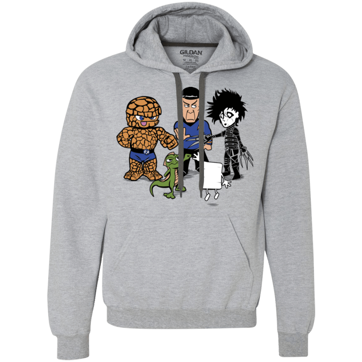 Sweatshirts Sport Grey / Small Rock Paper Scissors Premium Fleece Hoodie