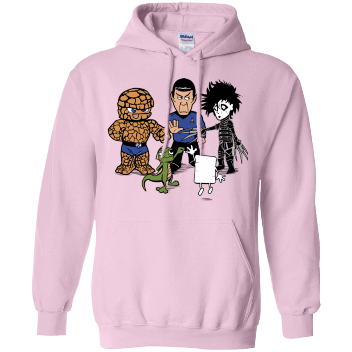 Sweatshirts Light Pink / Small Rock Paper Scissors Pullover Hoodie