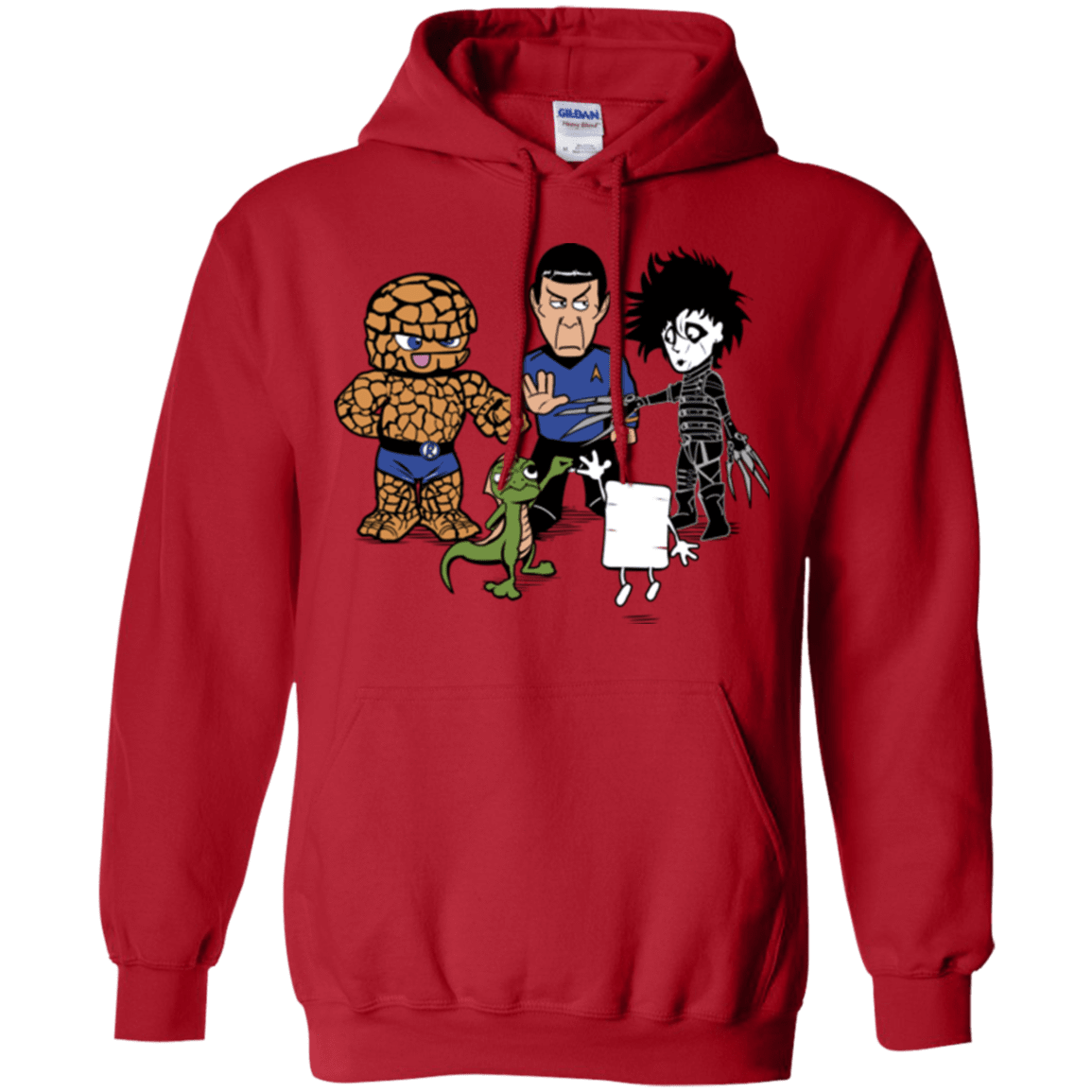 Sweatshirts Red / Small Rock Paper Scissors Pullover Hoodie