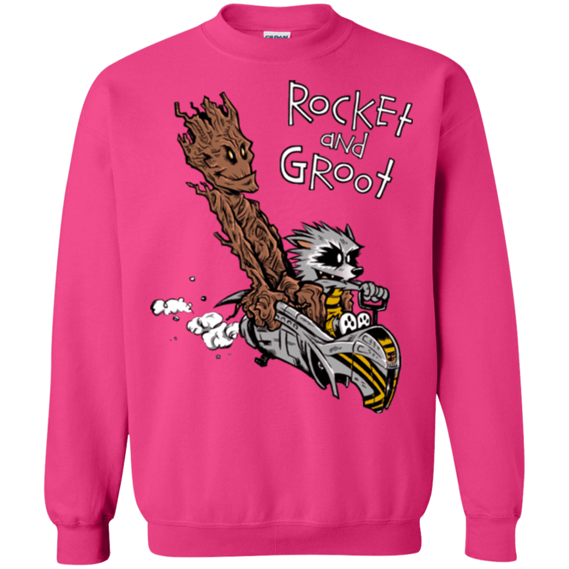 Sweatshirts Heliconia / Small Rocket and Groot Crewneck Sweatshirt