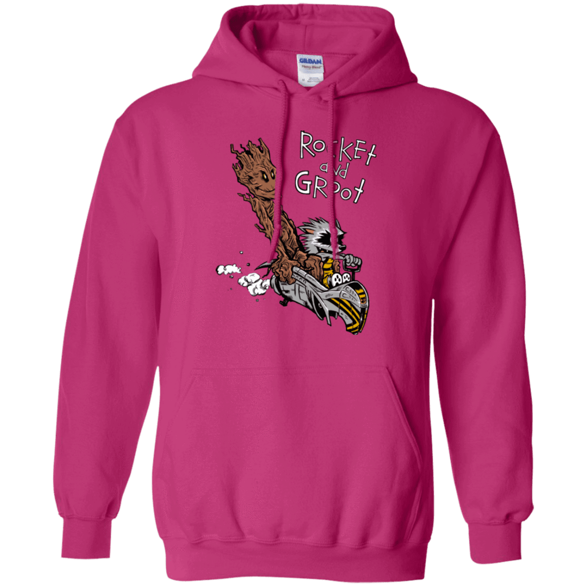 Sweatshirts Heliconia / Small Rocket and Groot Pullover Hoodie