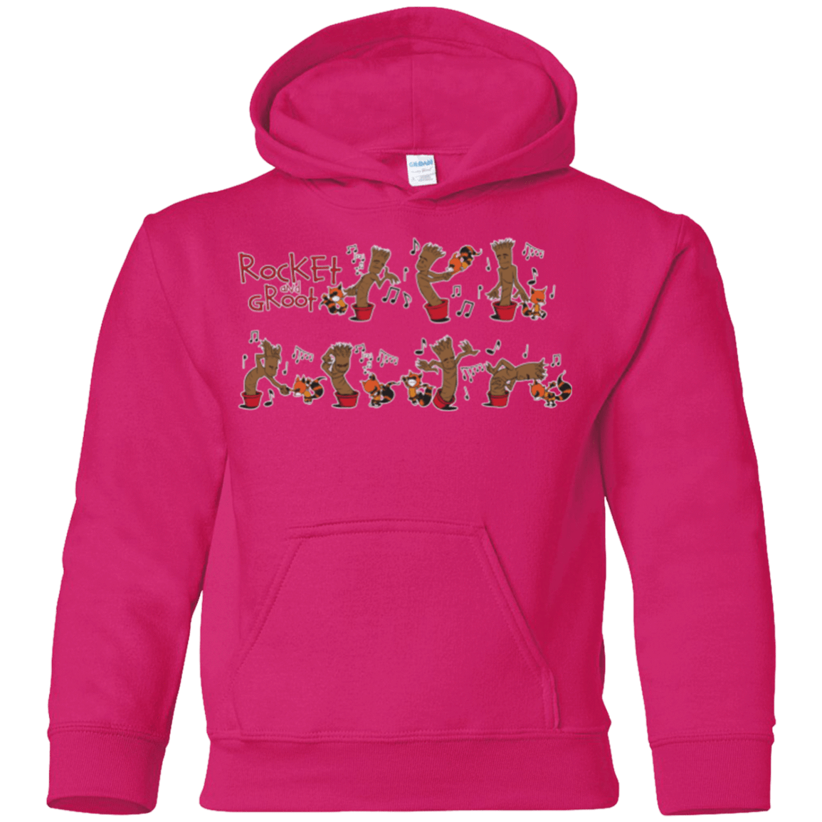 Sweatshirts Heliconia / YS Rocket and Groot Youth Hoodie