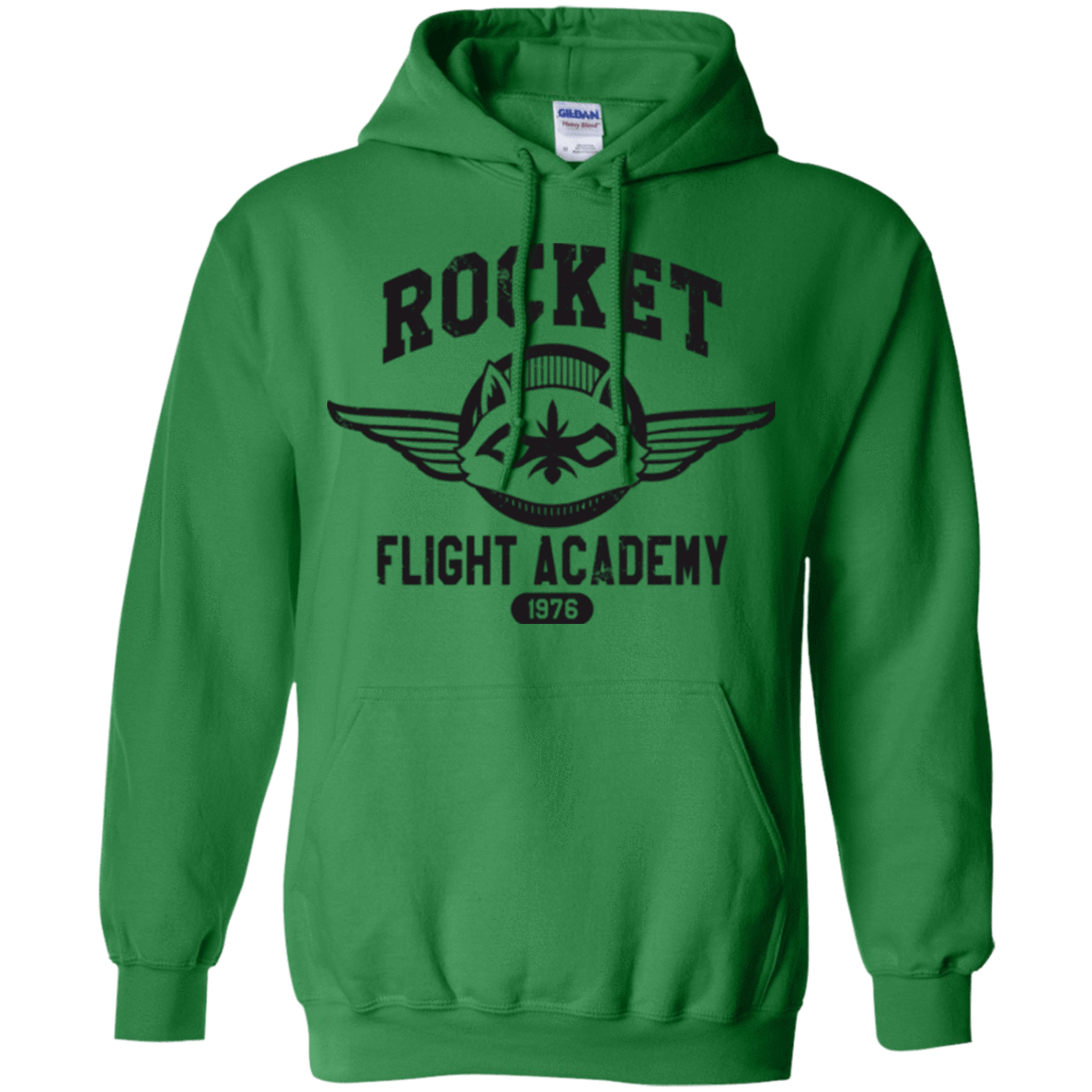 Sweatshirts Irish Green / Small Rocket Flight Academy Pullover Hoodie