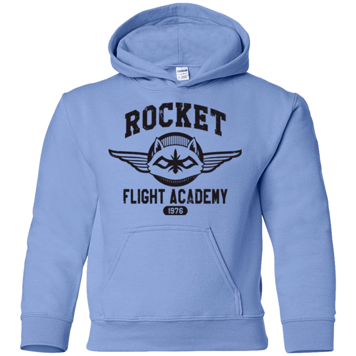 Sweatshirts Carolina Blue / YS Rocket Flight Academy Youth Hoodie