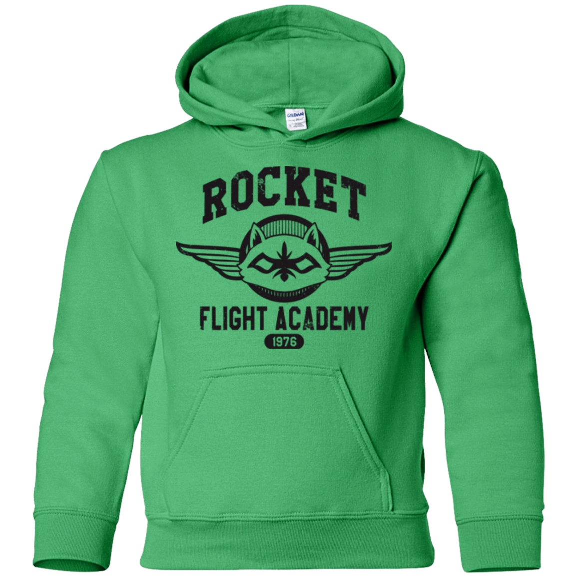 Sweatshirts Irish Green / YS Rocket Flight Academy Youth Hoodie