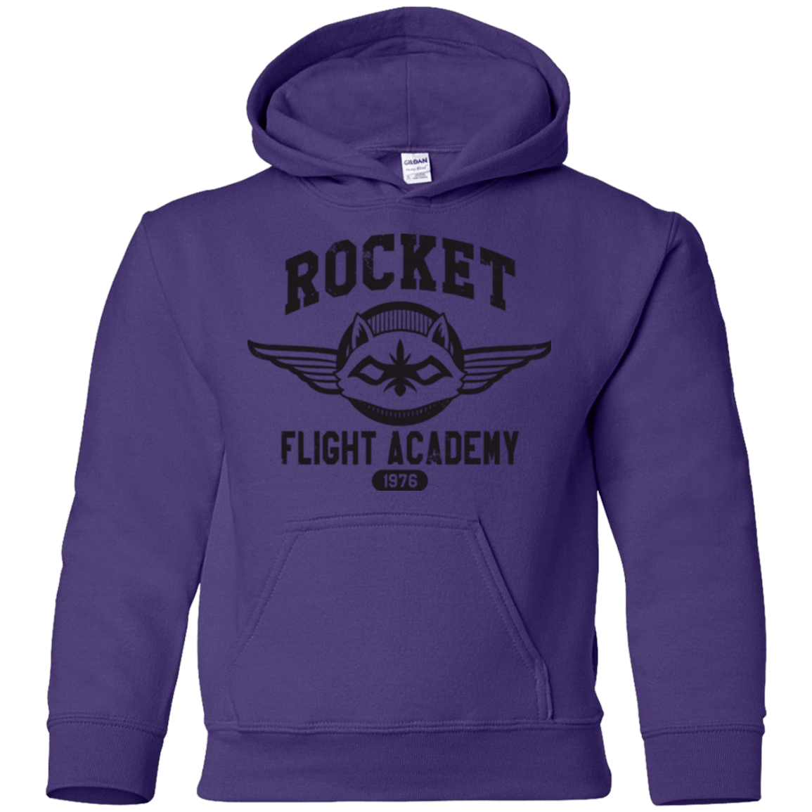 Sweatshirts Purple / YS Rocket Flight Academy Youth Hoodie