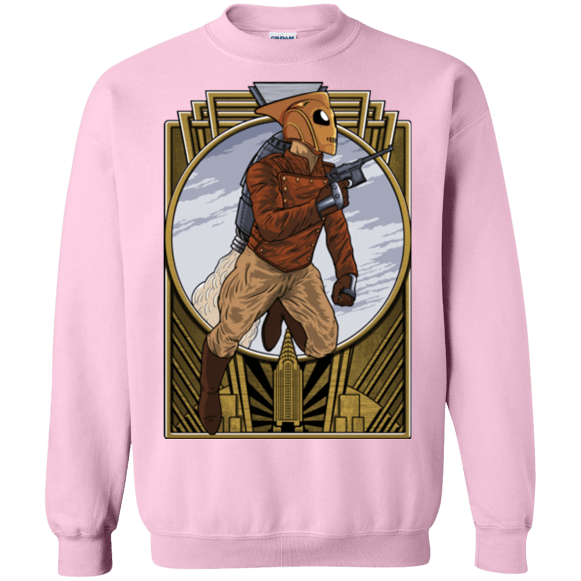 Sweatshirts Light Pink / Small Rocket Man Crewneck Sweatshirt
