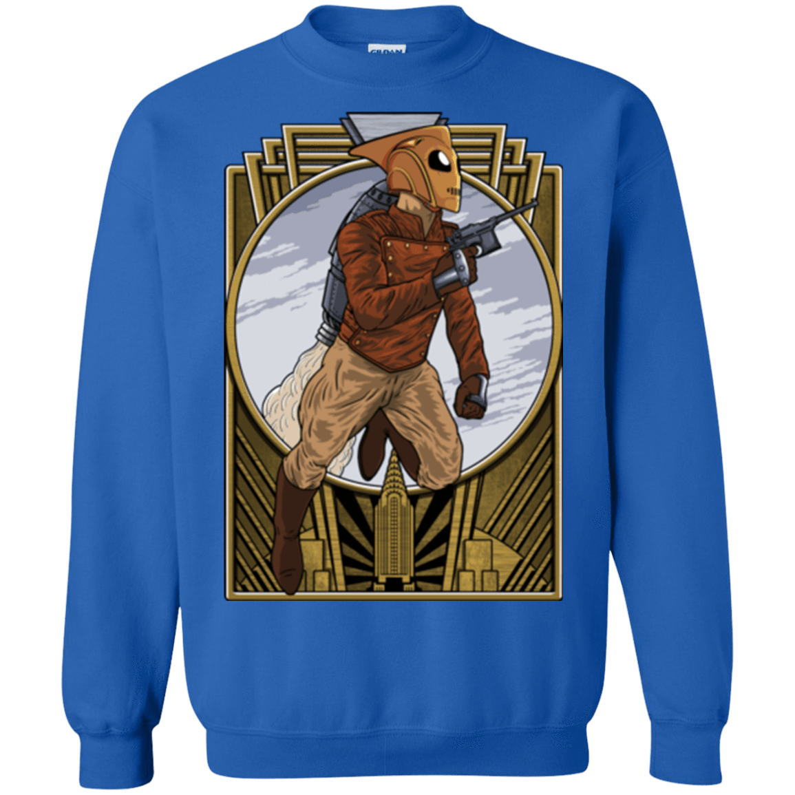 Sweatshirts Royal / Small Rocket Man Crewneck Sweatshirt