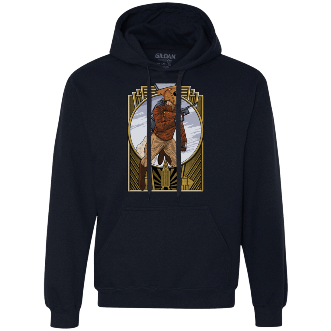 Sweatshirts Navy / Small Rocket Man Premium Fleece Hoodie