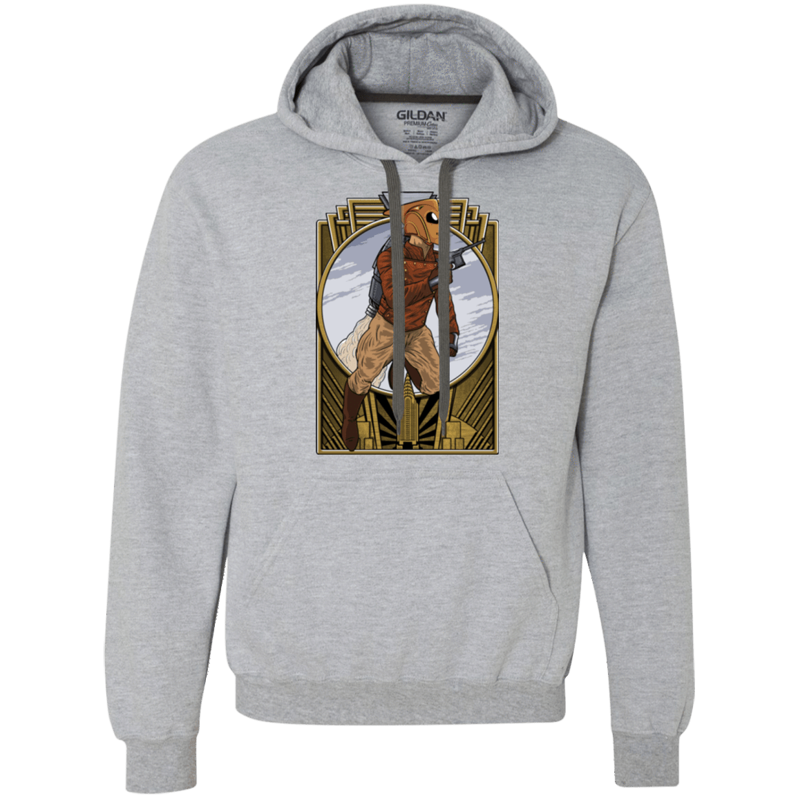 Sweatshirts Sport Grey / Small Rocket Man Premium Fleece Hoodie