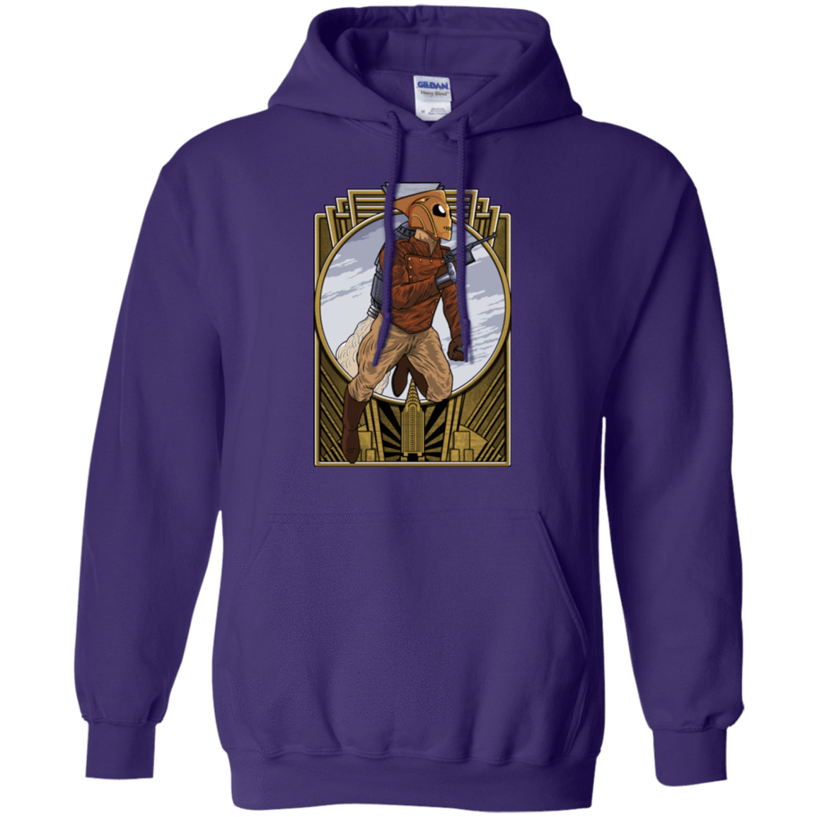 Sweatshirts Purple / Small Rocket Man Pullover Hoodie