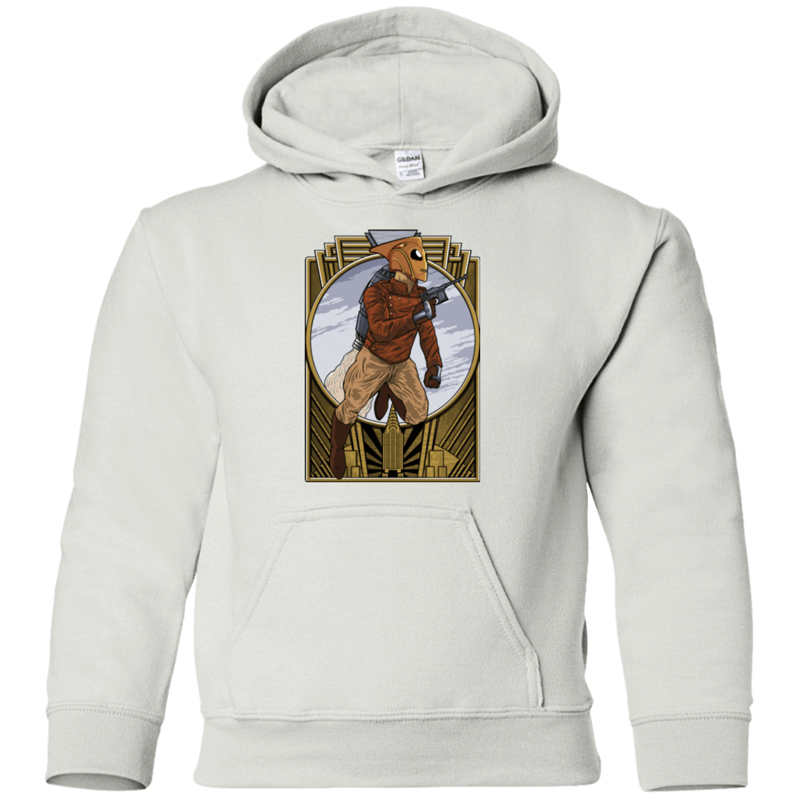 Sweatshirts White / YS Rocket Man Youth Hoodie