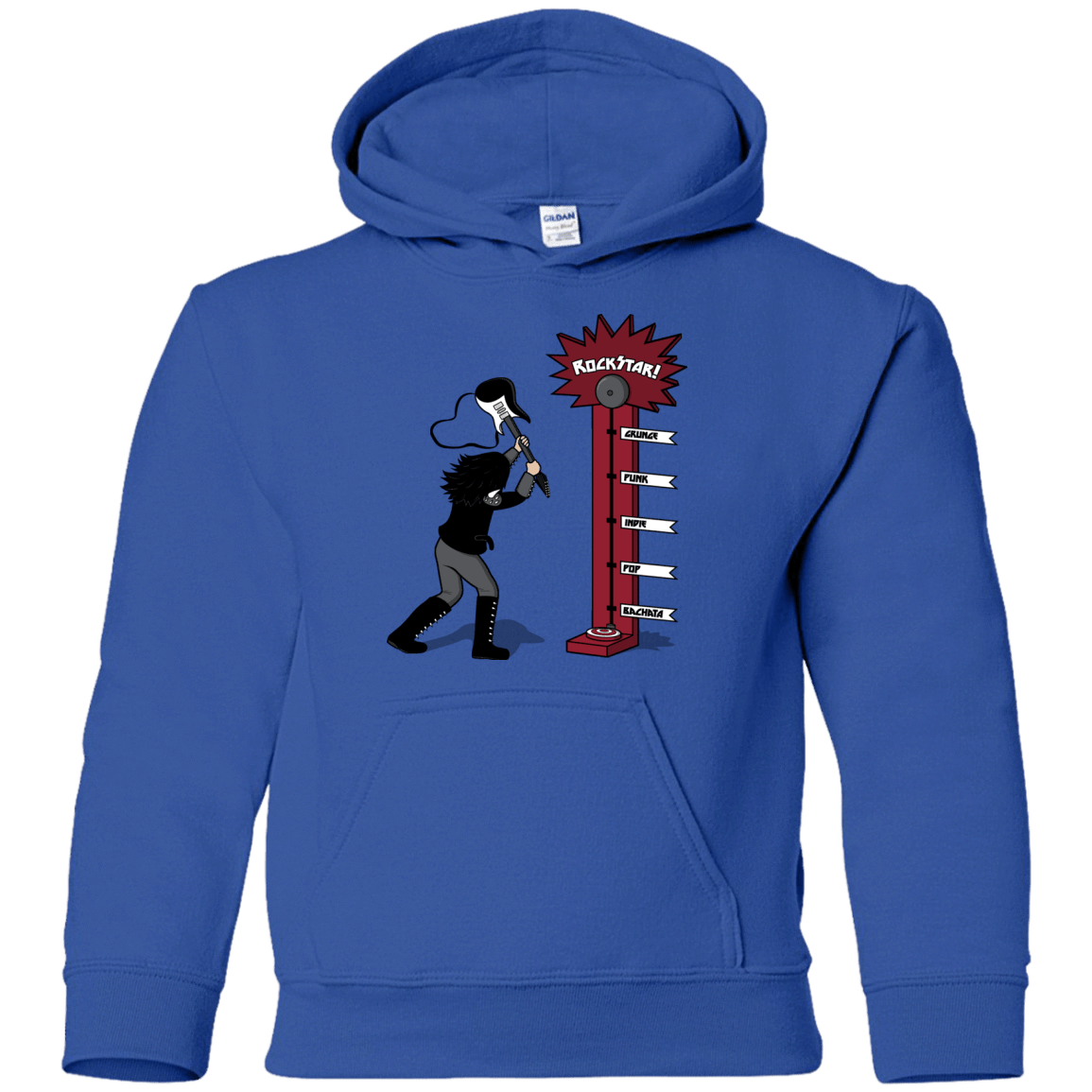 Sweatshirts Royal / YS Rockstar Youth Hoodie