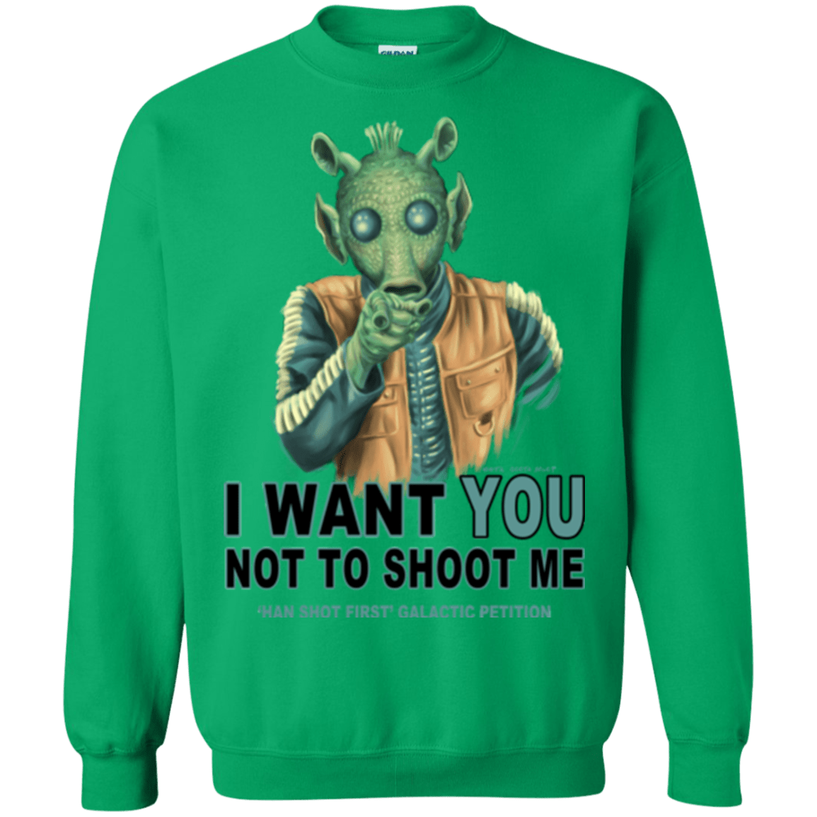 Sweatshirts Irish Green / Small Rodian Petition Crewneck Sweatshirt