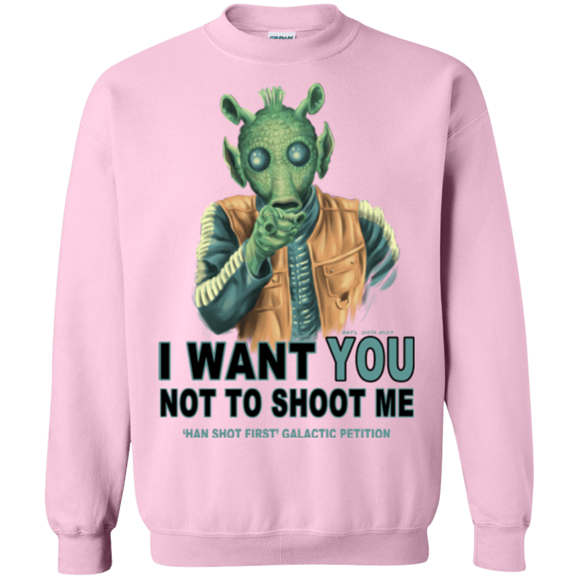 Sweatshirts Light Pink / Small Rodian Petition Crewneck Sweatshirt