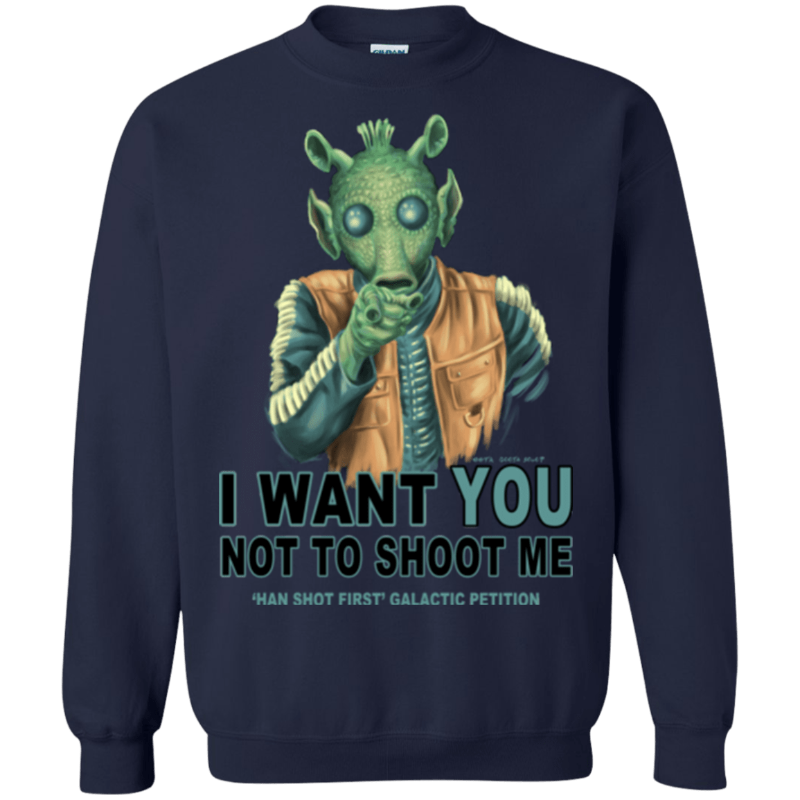 Sweatshirts Navy / Small Rodian Petition Crewneck Sweatshirt