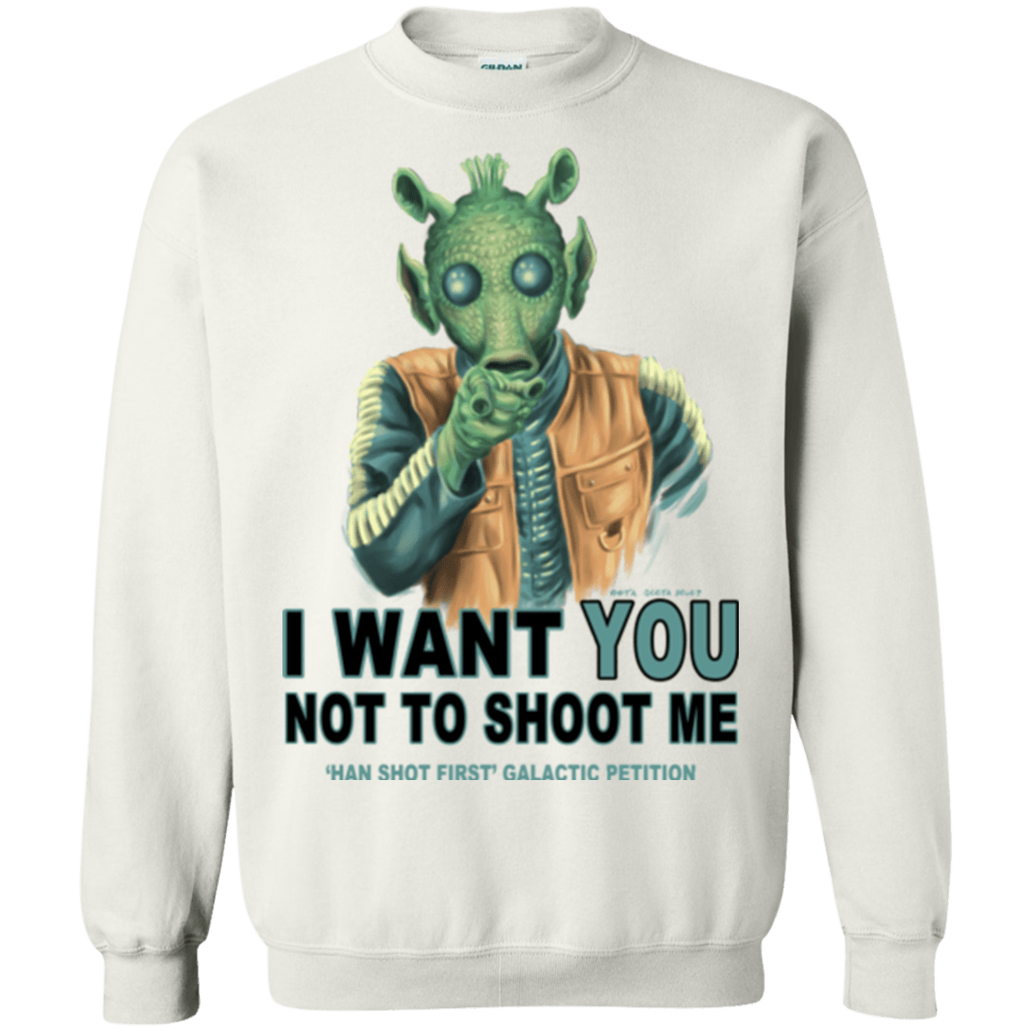 Sweatshirts White / Small Rodian Petition Crewneck Sweatshirt