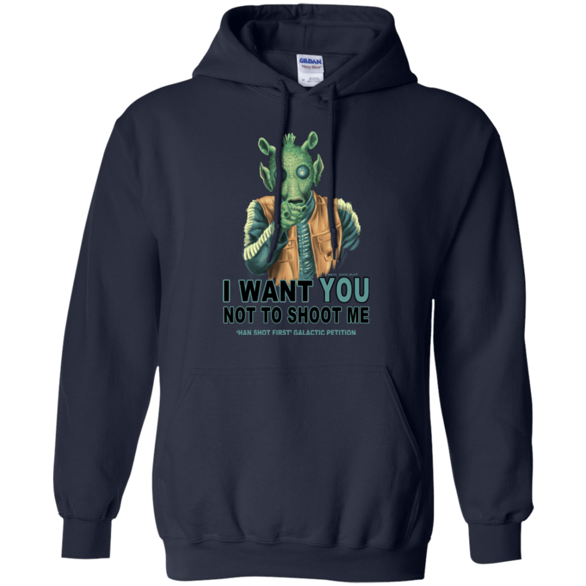 Sweatshirts Navy / Small Rodian Petition Pullover Hoodie
