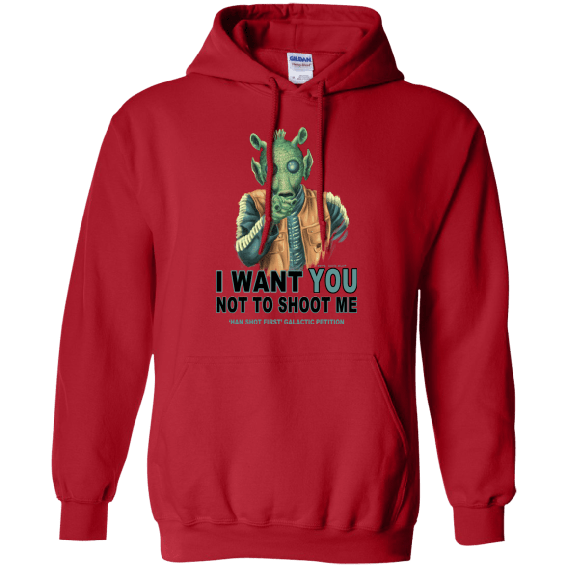 Sweatshirts Red / Small Rodian Petition Pullover Hoodie