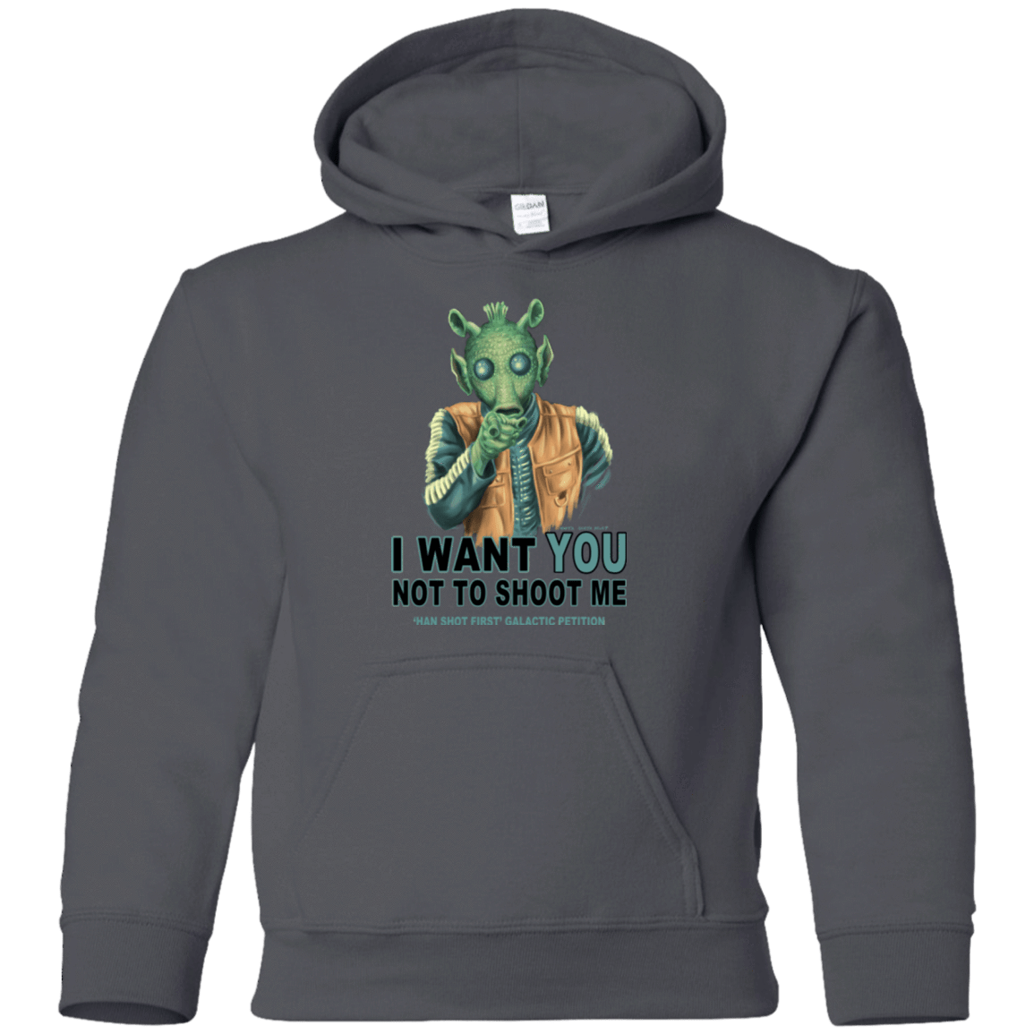 Sweatshirts Charcoal / YS Rodian Petition Youth Hoodie