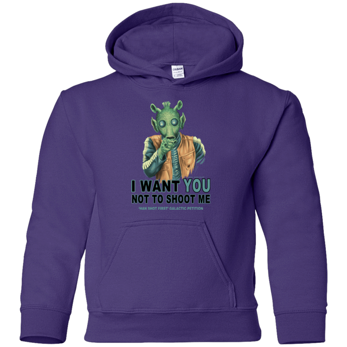 Sweatshirts Purple / YS Rodian Petition Youth Hoodie