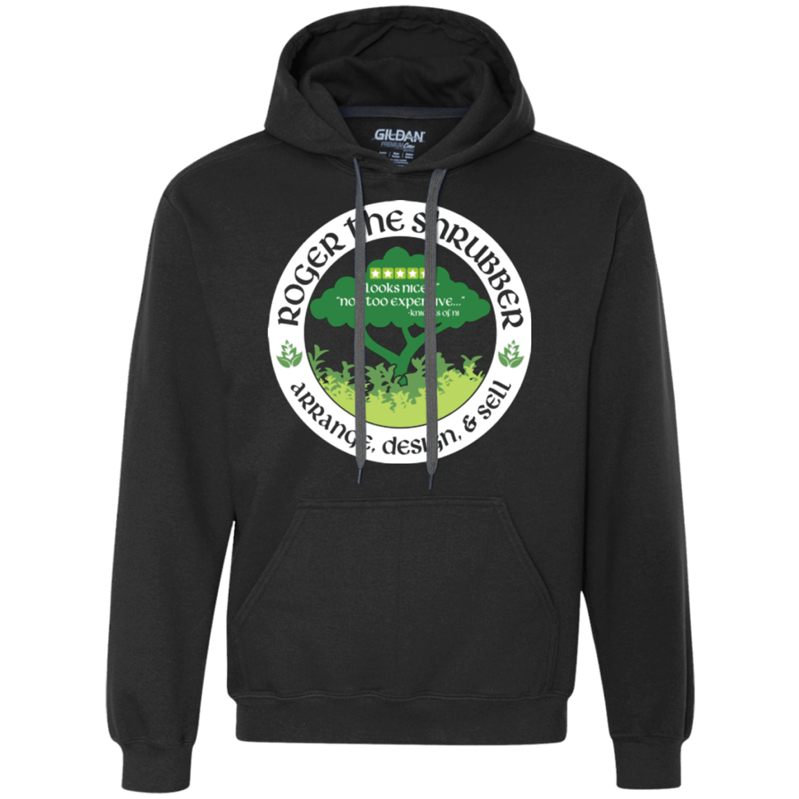 Sweatshirts Black / Small Roger Premium Fleece Hoodie