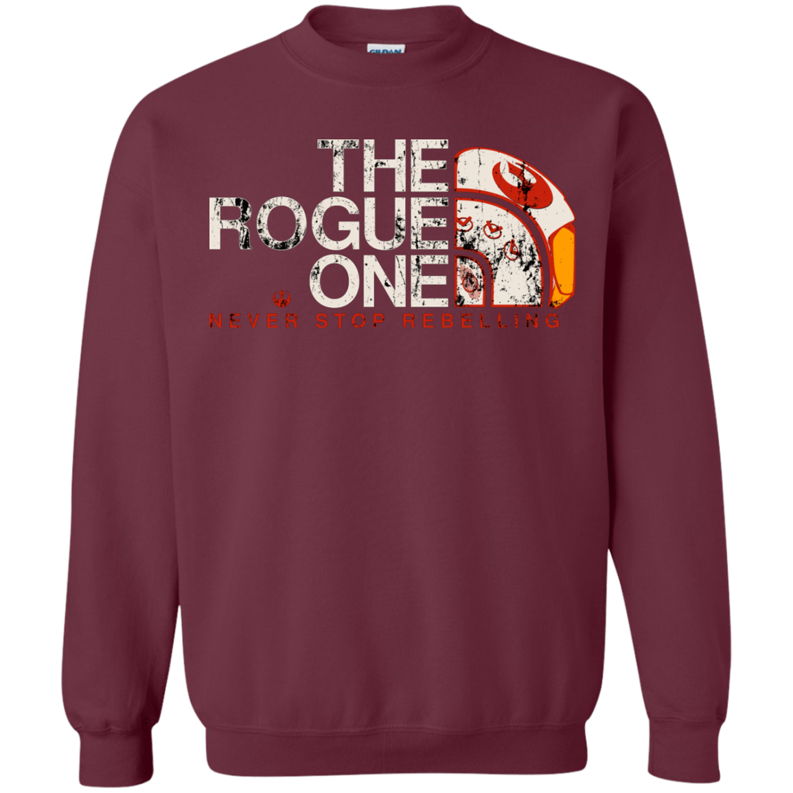 Sweatshirts Maroon / S Rogue North Face Crewneck Sweatshirt
