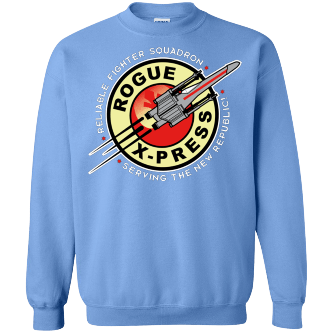 Sweatshirts Carolina Blue / Small Rogue X-Press Crewneck Sweatshirt