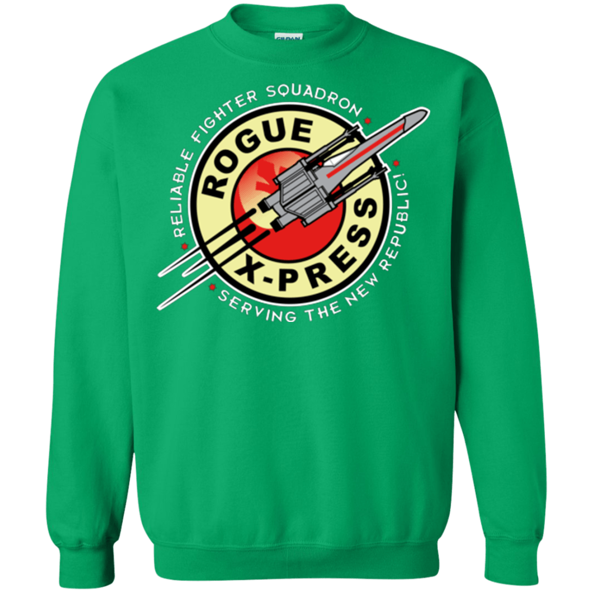 Sweatshirts Irish Green / Small Rogue X-Press Crewneck Sweatshirt