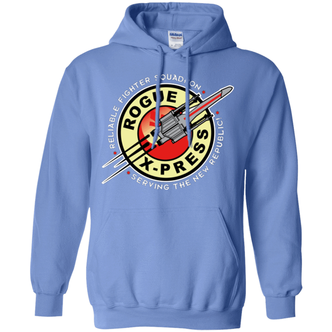 Sweatshirts Carolina Blue / Small Rogue X-Press Pullover Hoodie