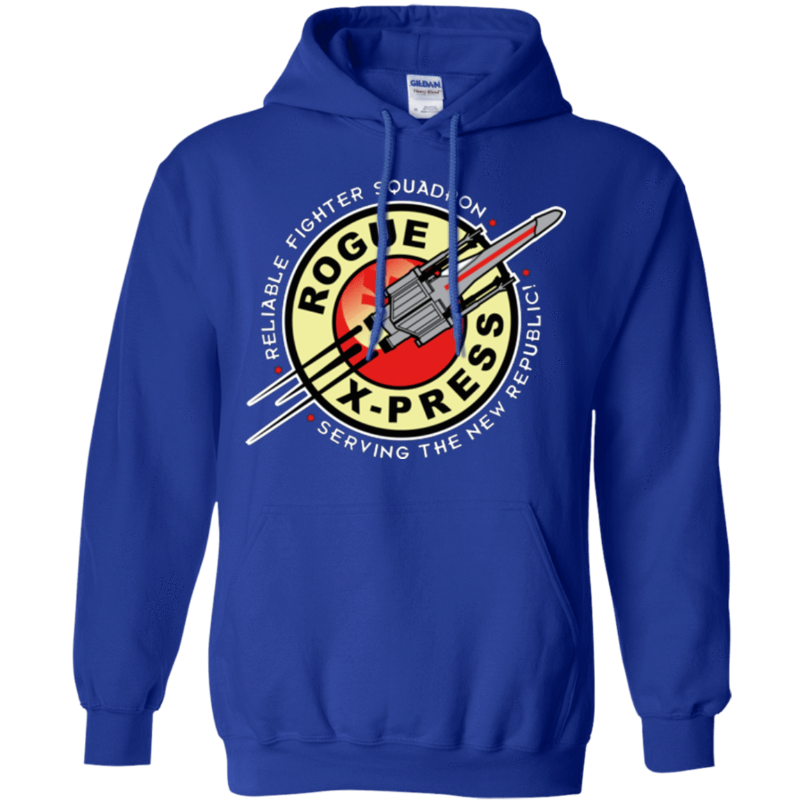 Sweatshirts Royal / Small Rogue X-Press Pullover Hoodie
